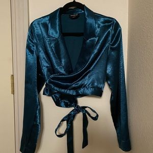 LIKE NEW BEBE long sleeve body wrap!